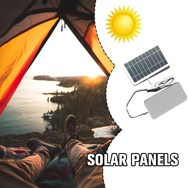 Cargador Solar Portátil Impermeable